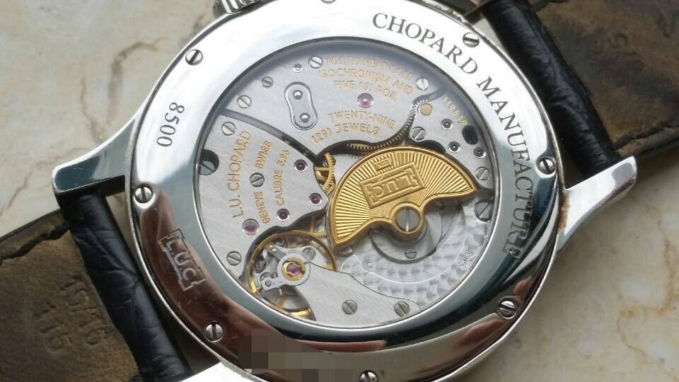 好价萧邦热门luc396机芯22k珍珠陀机芯